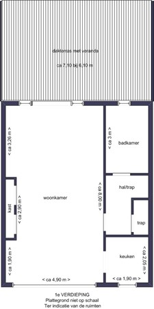 Floorplan - Houtstraat 12A, 5341 GG Oss